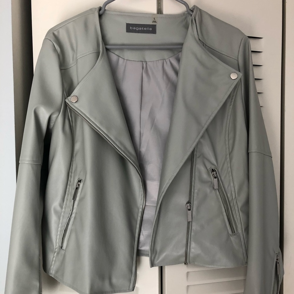 Bagatelle Leather Jacket Size L - Worn only once - Purchased at Nordstrom!